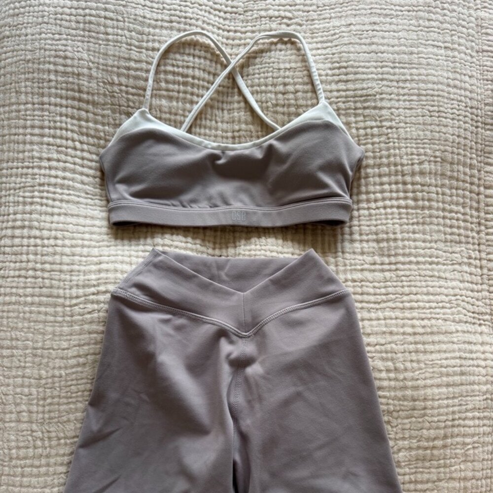 CSB FORM GIA CROP | LATTE TWO TONE